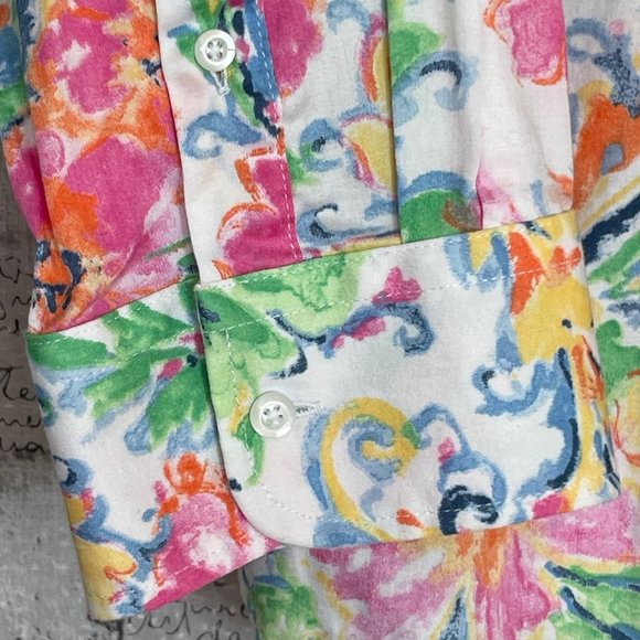 Floral Slim-Fit Button-Up - Picture 3 of 7